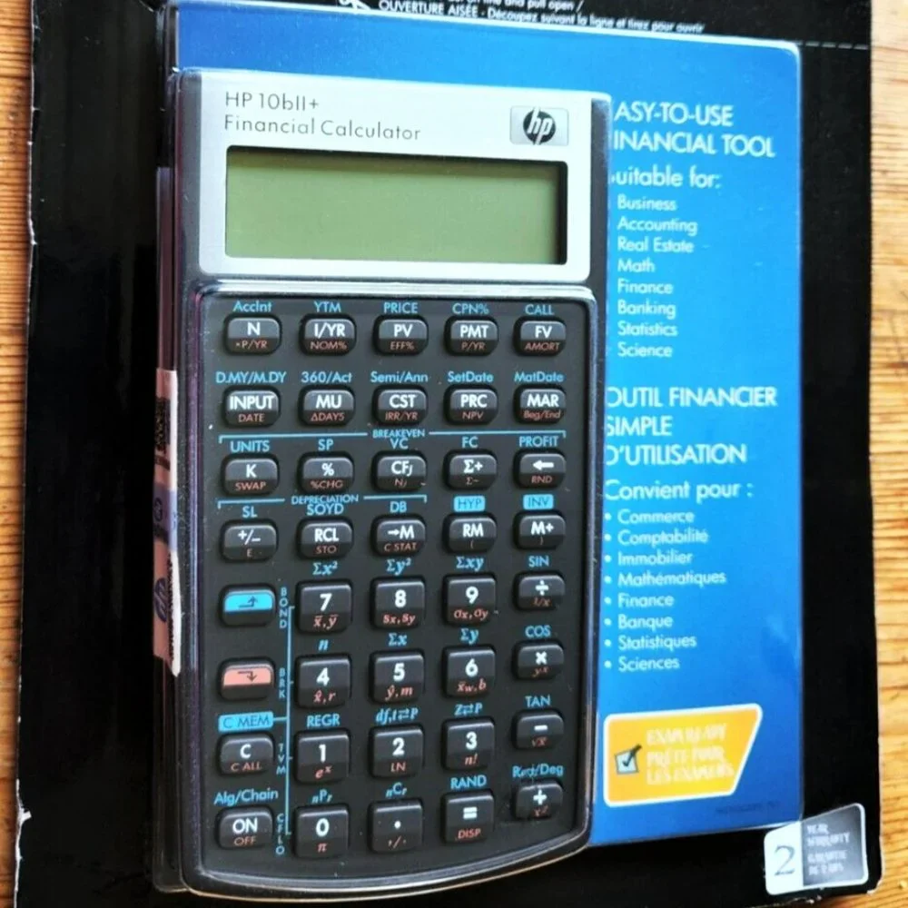 HP 10bII+ Financial Calculator